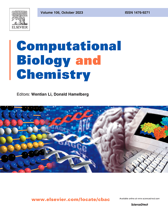 Go to journal home page - Computational Biology and Chemistry
